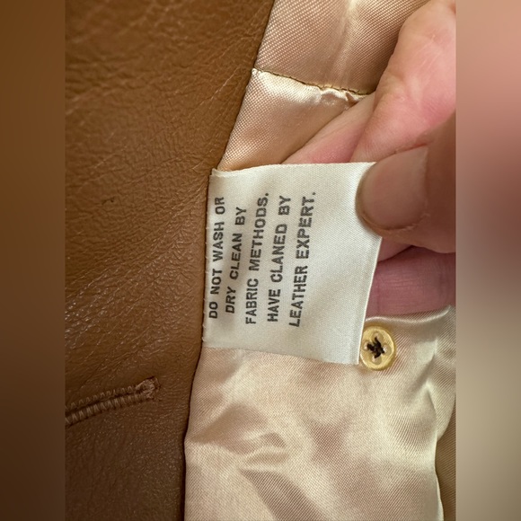 Induyco Vintage Genuine Leather Trench Coat Jacket - Picture 9 of 10